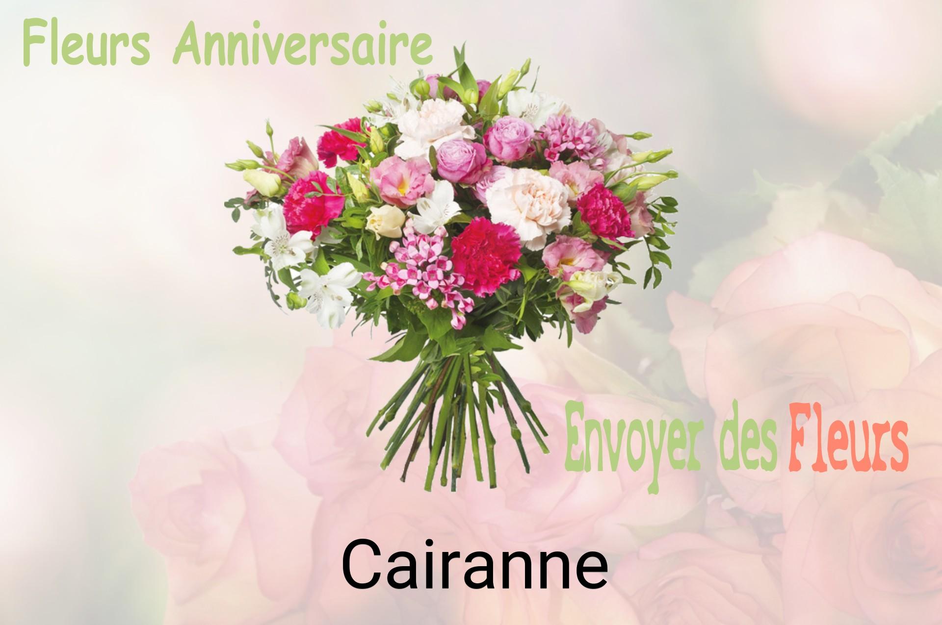 Bouquet de fleurs d’anniversaire livré à Cairanne